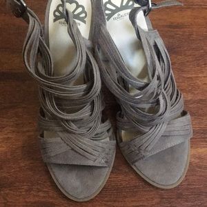 Fergalicious by Fergie strappy wedges